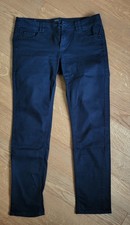 ESPRIT collection: Coole schwarze Damen 5 Pocket Jeans, Glitzersteine, Gr. 40