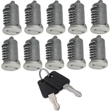 FAP Steckzylinder Zylinder Schloss Wohnwagen Wohnmobil Caravan 10 x chrom