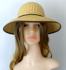 Karneval Kostüm Safari Hut Fastnacht Fasching echt Vintage 80erJahre 80ies Stroh