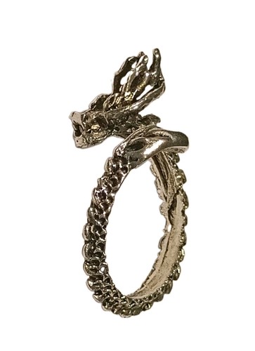 Drachen ring silber - ring,