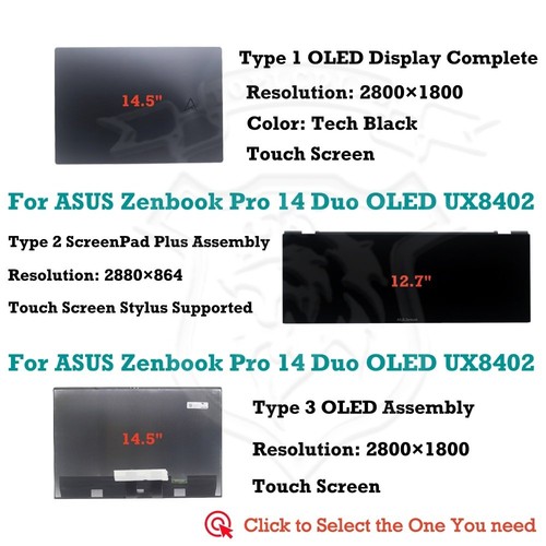 Für asus zenbook pro duo - asus,