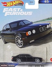 Hot Wheels PREMIUM 1991 BMW E34 M5 FAST X
