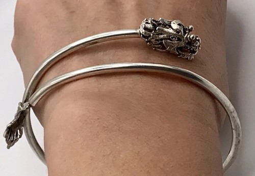 Silber armreif armband - silber,