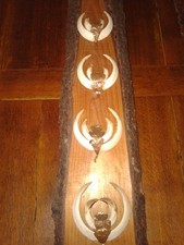 Keilerwaffen Wildschweinzähne Jagdtrophäe Wildsau Deko