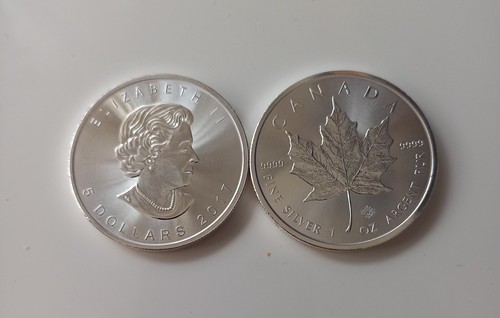 Maple leaf münze 2017 - maple,