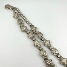 Gianni Versace Silberfarbene Halskette Medusa Herren aus Japan