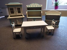 Antike Puppenstuben Küche