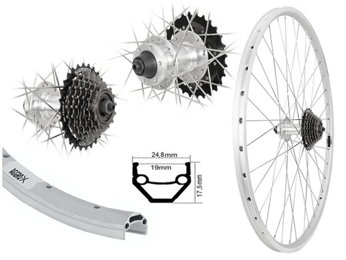 Zoll hinterrad laufrad disk - zoll,