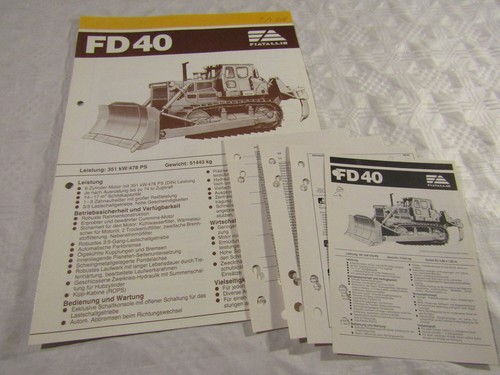 Prospekt fiat allis - prospekt, fiat-allis