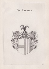 1840 Damnitz Damitz Wappen