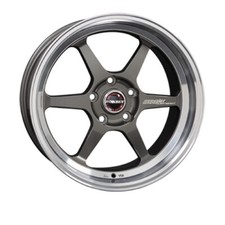 Borbet DB8GT 8,5x18 ET30 graphite rim polsihed Alufelge