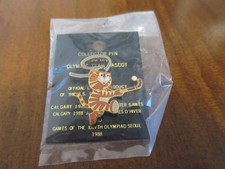 Pin SEOUL 1988 Olympia Field Hockey Feldhockey Hodori mascot Olympics 