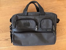 Tumi ALPHA  Expandable Organizer Laptoptasche Aktentasche Laptoptasche Schwarz