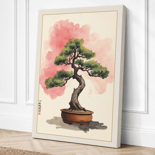 Bonsai blüte japandi - in,