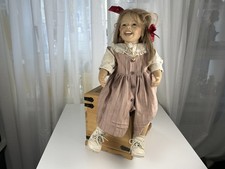 Künstlerpuppe Brigitte Leman