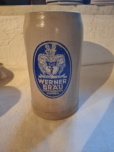 Alter bierkrug werner bräu - alter,
