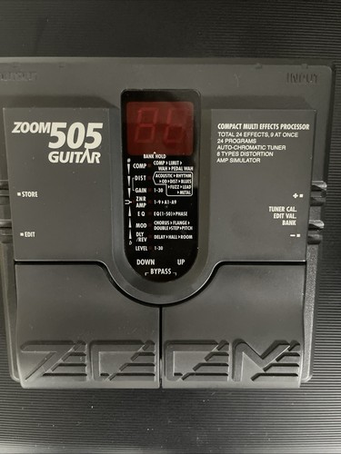 Effektgerät zoom505guitar - effektgerät,