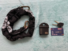 ABUS Kettenschloss für eBike, Motorrad etc. - 1a unbenutzt