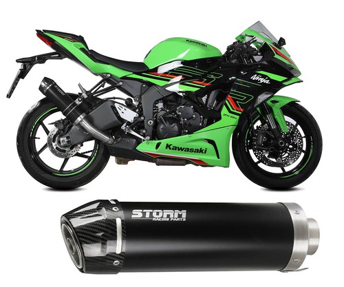 Auspuff storm mivv nero - gp,