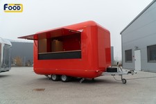 Rot oxygen verkaufswagen - rot,