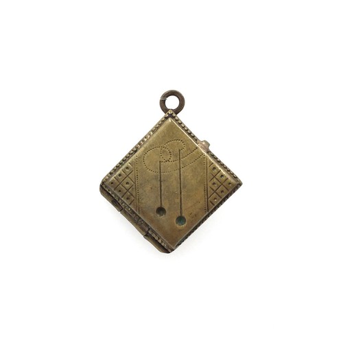 Biedermeier anhänger metall - biedermeier,