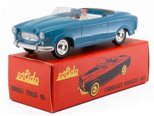 Solido peugeot 403 cabrio - peugeot,