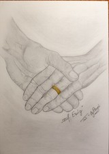 Originalzeichnung „auf