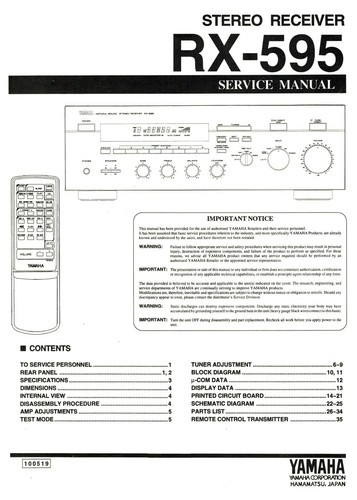 Service manual anleitung - manual-anleitung, für
