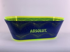 Absolut Vodka LED Flaschen Kühler Gelb Deko Bar Ice Bucket Restaurant OVP