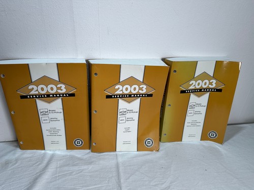 Service manual 2003 - gm,
