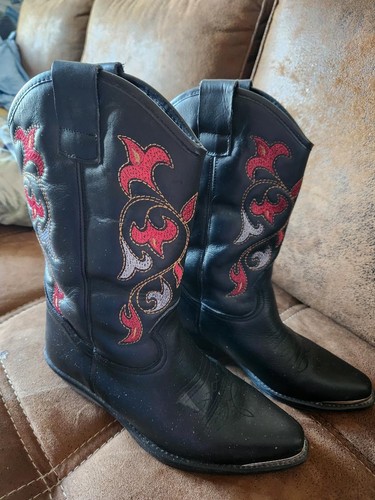 Cowboystiefel schwarz