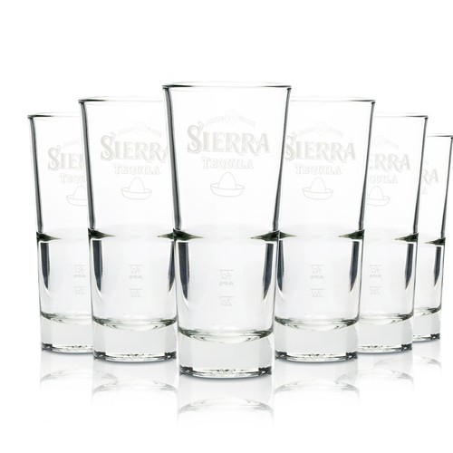 12x sierra tequila glas - 12x,