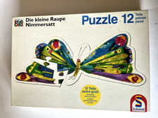 Die Kleine Raupe Nimmersatt Puzzle Schmetterling | 12 Teile | Schmidt | wie NEU