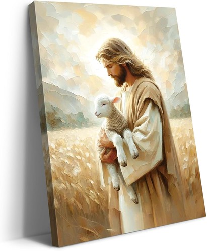 Leinwandbild jesus rettet das - rettet,