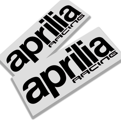 Aprilia racing schwarz text - aprilia,