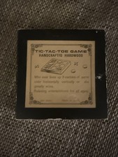 Tic-tac-Toe Game Handcrafted Hardwood Made In Japan