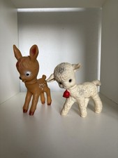 Schildkröt Quietschtier Lamm und Rehkitz