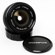 ✮ Olympus OM H.Zuiko Auto-W 24mm f/2.8 #142729 || vom Händler!