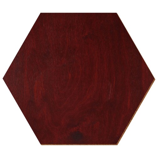 Holz hexagon mahagoni - holz,