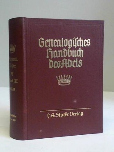 Genealogisches handbuch der - genealogisches,