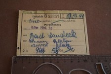 Alte fahrkarte köln - ,