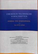 Dr. Otto Lange Sprengstoffe