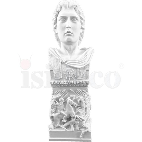 20cm alabaster figur alexander - 20cm,