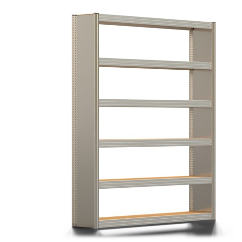 Archivregal mit seitenwand - mit,