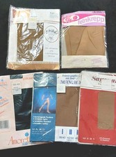 5 Pack. Damen Feinstrumpfhosen, braun/schwarz, gr. 38/40, 46/48, L/XL, neu