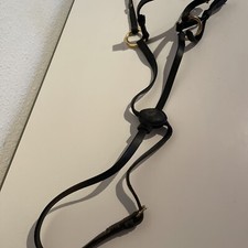 Mexikanisches Reithalfter schwarz  passend für Kleinpferd AV