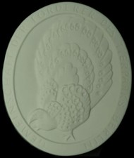 BERLIN: Porzellan-Plakette