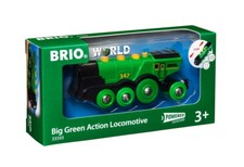 Brio World Eisenbahn Lok Grüner Gustav Batterielok 33593