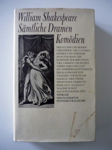 Shakespeare sämtliche dramen - sämtliche,