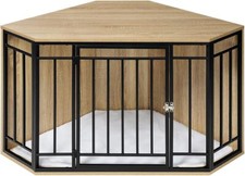 EUGAD Ecke-Hundekäfig